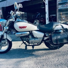 ホンダマグナ50最終型！珍しいキック
オプション多数！の画像