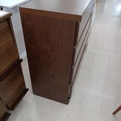 ☆ジモティ割あり☆ キッチンワゴンダークブラウン H101×W60×D42 クリーニング済み KJ8264 (リユースのサカイ)  春日部の収納家具《食器棚、キッチン収納》の中古あげます・譲ります｜ジモティーで不用品の処分