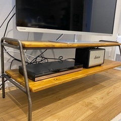 ヴィンテージ風アイアン⭐︎TV台 (Soo) 大阪天満宮の収納家具《テレビ台》の中古あげます・譲ります｜ジモティーで不用品の処分