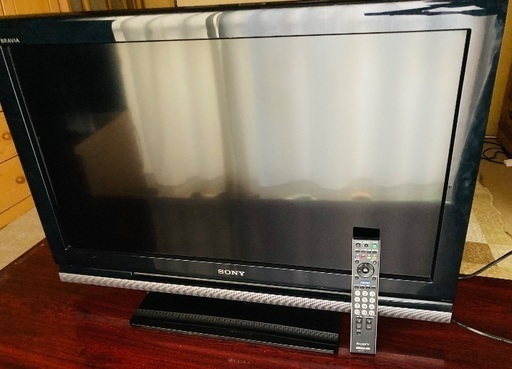 SONY BRAVIA】32型 液晶TV お譲りします (あるばるこ) 鶴ヶ島のテレビ《液晶テレビ》の中古あげます・譲ります｜ジモティーで不用品の処分