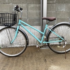 ジャンク　自転車　26インチ　6速ギア