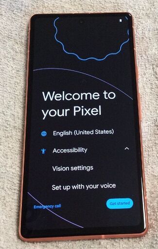 【RKGSF-25 オ】Google/Pixel 7a/128GB/SIMフリー/コーラル/中古品/Google Pixel 7a ケース 限定版