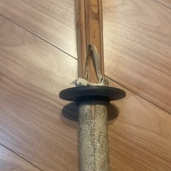 昭和16年ごろ　剣道　竹刀　金属　鍔　昭和レトロ　昭和初期の画像