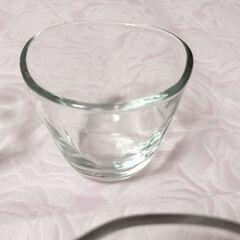 手びねり　ガラスグラス　6個セット　　おちょこ・麦茶　〜高島屋購入品〜の画像