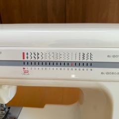 ⭐︎半額SALE⭐︎ジャノメミシン【JANOME Plaire 18】  プレール18 ミシン糸セットの画像