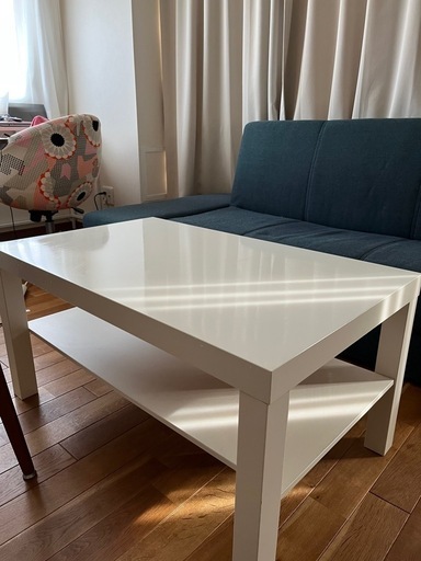 【IKEA】 白 テーブル＊取りに来ていただける方！＊