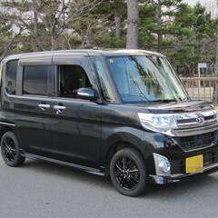 ダイハツ タントカスタム LA600s 車検R7年6月 8インチ社外ナビ ETC スマートキー 2WD ダイハツ