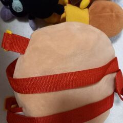 アンパンマン　ぬいぐるみ　しょくぱんまん　ドキンちゃん　カレーパンマン　めいけんチーズ　バイキンマン　リュックの画像