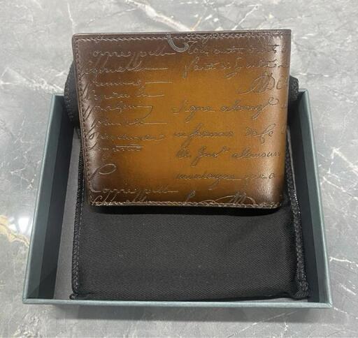 引き取り限定』『完全未使用』ベルルッティ メンズ マコレ ウォレット