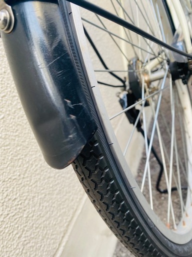 ※決まりました！※　チョー美品のママチャリ中古自転車です。防犯登録も込みの料金で簡単に済ませれます。あちこち新品交換してますよ！