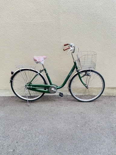 ※決まりました！※　26インチ  オートライト機能付きの跨ぎやすいL型フレームの中古自転車です。