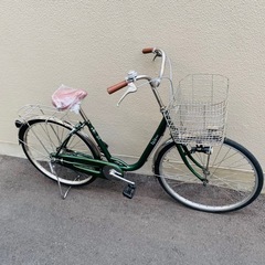 ※決まりました！※　26インチ  オートライト機能付きの跨ぎやすいL型フレームの中古自転車です。の画像