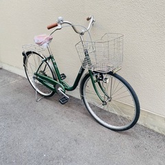 26インチ オートライト機能付きの跨ぎやすいL型フレームの中古自転車です。 (ごー) 汐見橋の自転車の中古あげます・譲ります｜ジモティーで不用品の処分
