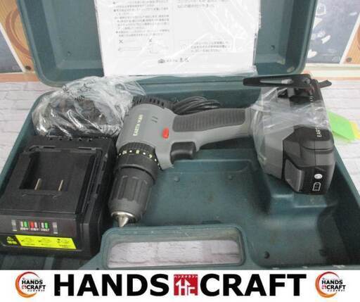 アースマン SL-BDR40 振動ドリル 中古美品 ※ケース専用ではないです バッテリ 18V 2.0Ah二個/充電器 【ハンズクラフト宜野湾店】
