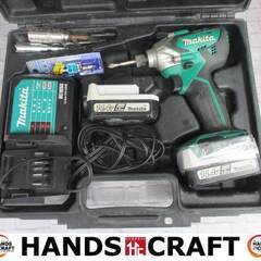 マキタ makita MTD001D インパクトドライバ 中古品 バッテリ14.4V二個/充電器 【ハンズクラフト宜野湾店】