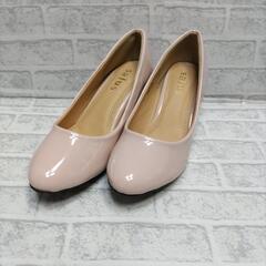 【未使用品】パンプス 23cm 薄い桃色 ピンク  