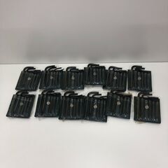 六角スパナセット（5本入り）12セット 六角、プラス、マイナス、...