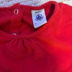 プチバトーワンピース　1歳〜2歳の画像