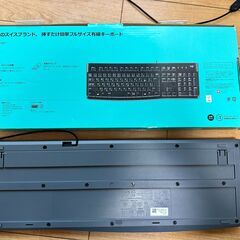 【未使用に近い】Logicool ロジクール K120 有線キーボードの画像
