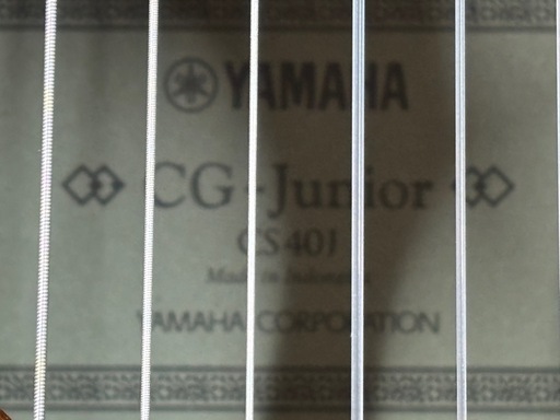 超美品　YAMAHA クラシックギター　CG-Junior CG40j　