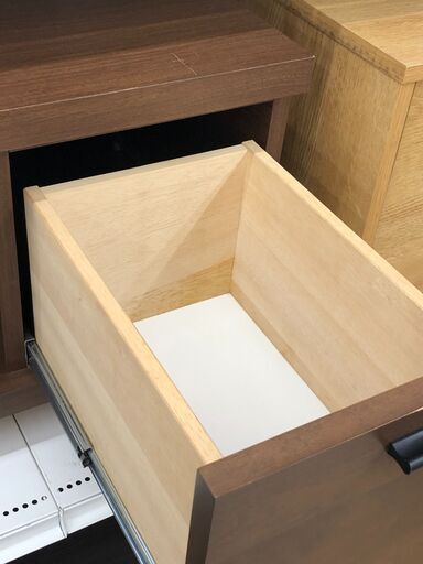 ☆ジモティ割あり☆ TV台 ブラック＆茶 W79×D35×H41 クリーニング済み SJ8593 (リユースのサカイ幸手) 杉戸高野台の収納家具《テレビ 台》の中古あげます・譲ります｜ジモティーで不用品の処分