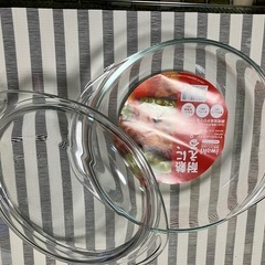 最終値下げ！販売今日迄！（新品 ）耐熱ガラス食器の画像
