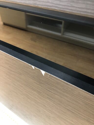 ☆ジモティ割あり☆ TV台 ブラック黒 W120×D41×H40 クリーニング済み SJ8592 (リユースのサカイ幸手) 杉戸高野台の収納家具《 テレビ台》の中古あげます・譲ります｜ジモティーで不用品の処分