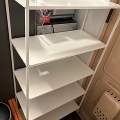 IKEA イケア　スチールラック5段の画像