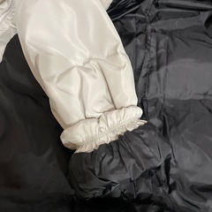 アウターロング　　ファー付きの画像