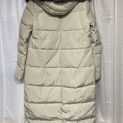 アウターロング　　ファー付きの画像