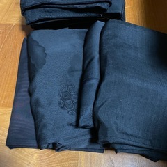 羽織　黒地8着の画像