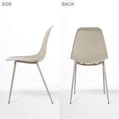 LOWYA ダイニングチェア2脚セット
