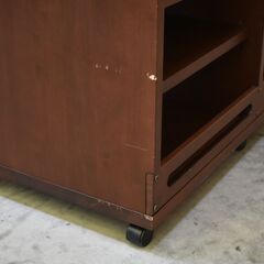 【ヤ取3/3終了】≪zyt1888ジ≫ 朝日木材加工 ADKオーディオラック SE-3100NAN キャスター付 音響機材棚/収納棚/オープンラック/アンプラック/中古家具/宮城県仙台市 70115-08の画像