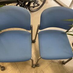 中古アルミパイプ椅子（3脚）　0円！
