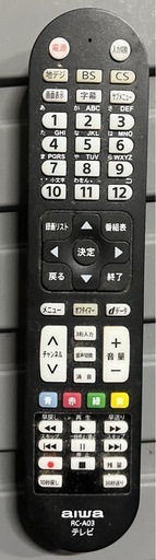 【USED】2021年　aiwa ハイビジョン液晶テレビ　32インチ　TV-32HB10W リモコン付属