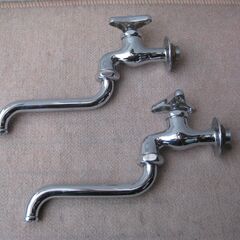 ★水栓　カラン　　新品　　２個　セット