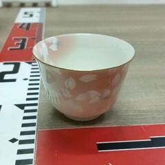 0212-064 湯呑み　桜柄　宇野千代