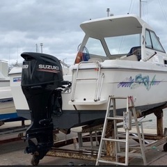 シーズンイン特価❗️🎣新同エンジン❗️🛥️ 釣りやクルージングに❗️ヤマハSRV23の画像