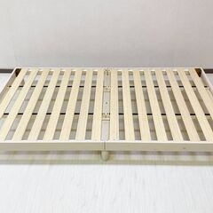 【受渡者決定】セミダブルベッド すのこベッド