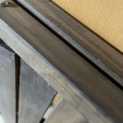お話中　木製ラック　シェルフ　棚(折り畳みの画像
