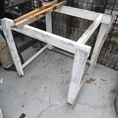 作業台　メダカトロ舟台　物置　整理などに　DIY品
