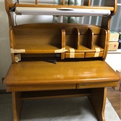 【非対面･引き取り】大型学習机　Natural Series 机  イトーキ クレビオ　大型　学習机　現金でも⭕️→問い合わせへの画像