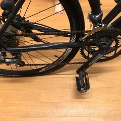 本日20%OFF  　MERIDA定価7万ロードバイクバイク自転車ブラック）の画像