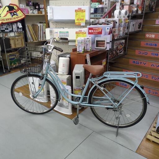 J081 ★小キズ使用感★普通自転車★BRIDGESTONE★LEDオート★内装3段★26インチ