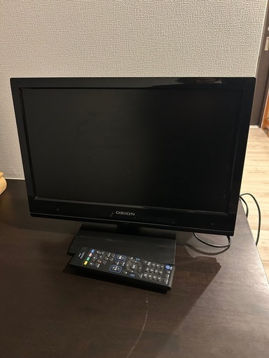 オリオン19型テレビ (ゴビ) 拓北のテレビ《液晶テレビ》の中古あげます・譲ります｜ジモティーで不用品の処分