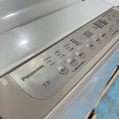 【2023年製】Panasonic 洗濯機 NA-F7PB1 7kg しっかり洗浄＆省エネ設計！徹底クリーニング済み✨の画像