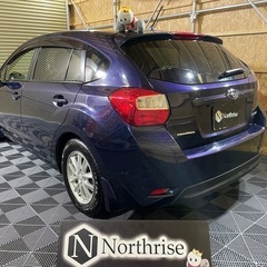 スバル　インプレッサスポーツ　2012年 12.5万キロ　1.6i-L  4WD 車検2年付　マニュアル5速　Bluetooth対応ナビ　テレビ　バックカメラ　ETC HIDヘッドライト　スマートキー　プッシュスタートの画像