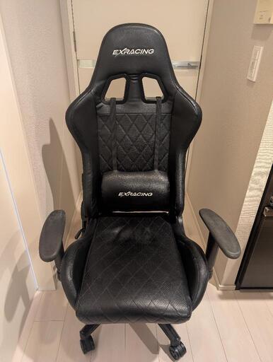 DXRACER ゲーミングチェア (ぽぽ) 久宝寺の椅子《その他》の中古あげます・譲ります｜ジモティーで不用品の処分