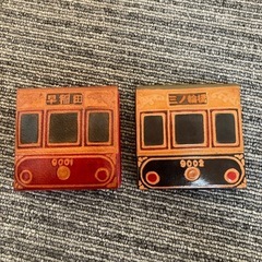 東京都交通局 都電荒川線レトロコインケース 9001号・9002...