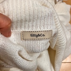 titty&co ニットの画像